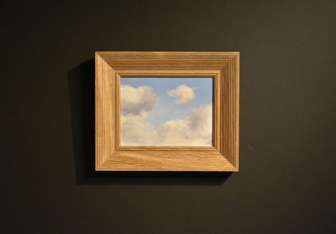A framed cloud study by Nicholas C Williams