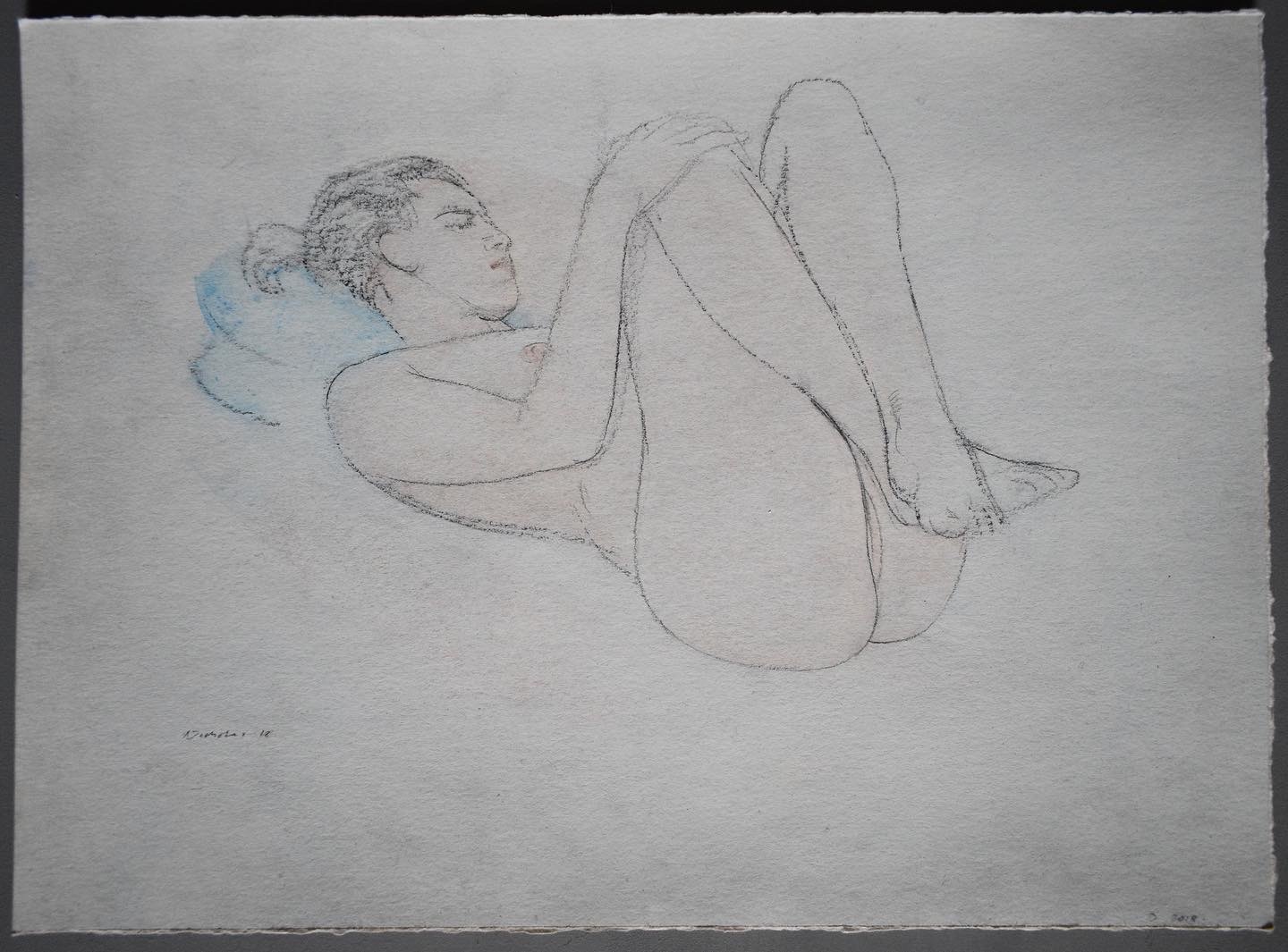 Nude study by Nicholas C Williams