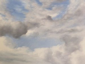 Cloud Study, Rialton, Cornwall, 26/06/21