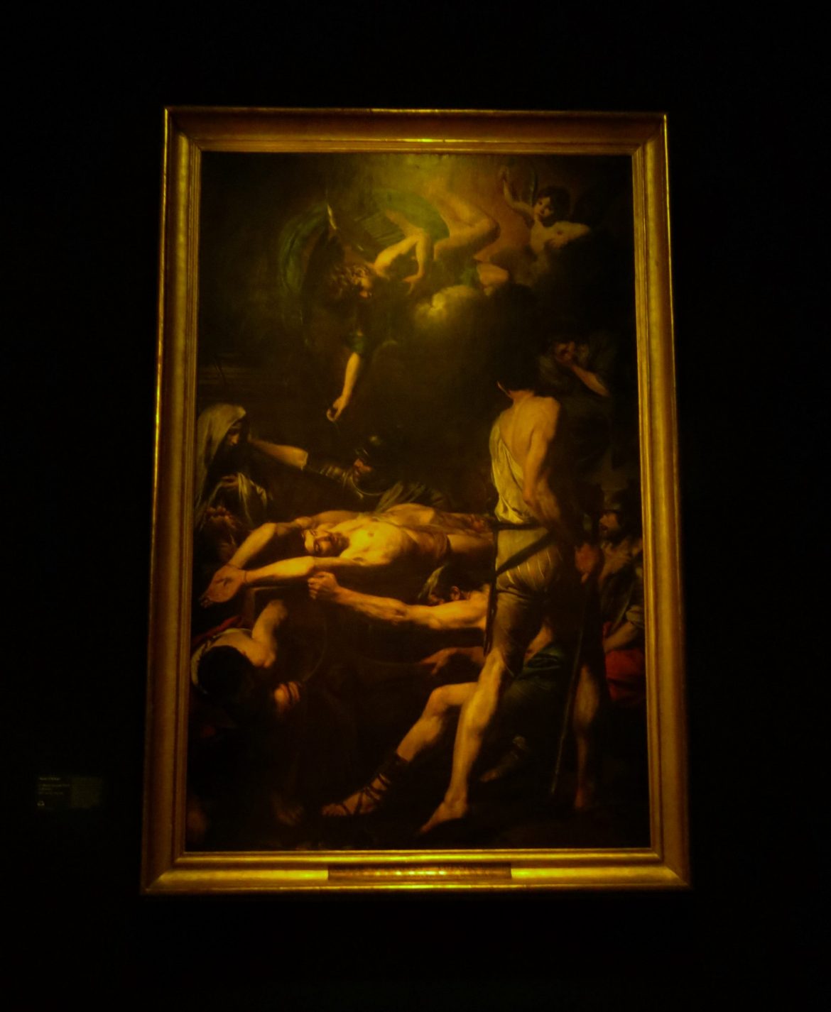 Martyrdom of Saints Processus and Martinian, oil on canvas, 302 x 192cm, 1629-30